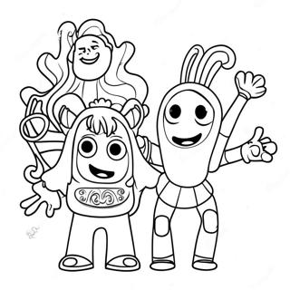 Page A Colorier Doodlebops 59466-49362