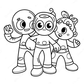 Page A Colorier Doodlebops 59466-49364