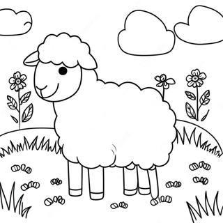 Moutons Réalistes Pages À Colorier