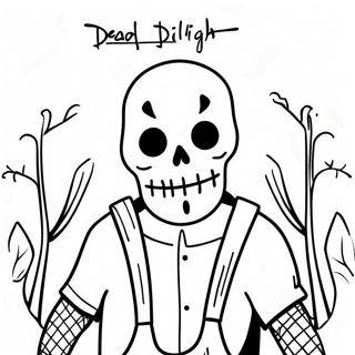 Page A Colorier Du Logo Dead By Daylight 59546-49424