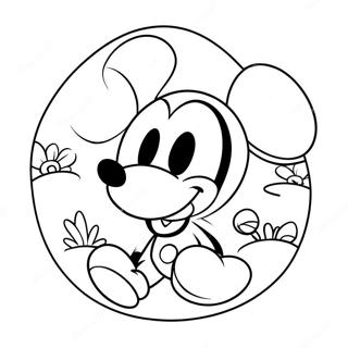 Pâques Disney Pages À Colorier