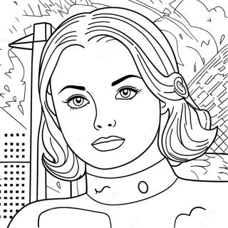 Roy Lichtenstein Pages À Colorier