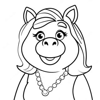 Page A Colorier Miss Piggy 59646-49499