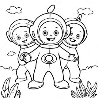 Page A Colorier Teletubbies 5964-4762