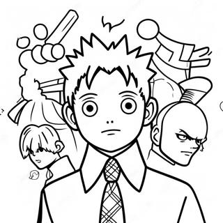 Page A Colorier Hxh 5974-4772