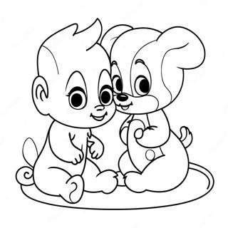 Page A Colorier Des Bebes Disney 59756-49600