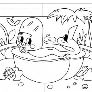 Page A Colorier De Fun A La Piscine 59786-49623