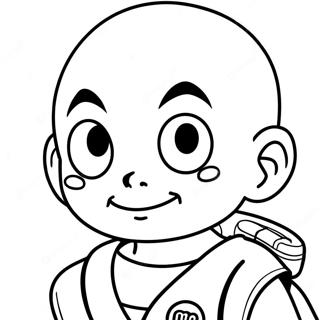 Page A Colorier De Krillin 59826-49647