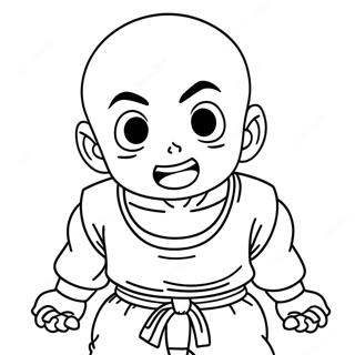 Page A Colorier De Krillin 59826-49648