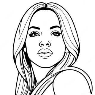 Page A Colorier Aaliyah 59876-49687