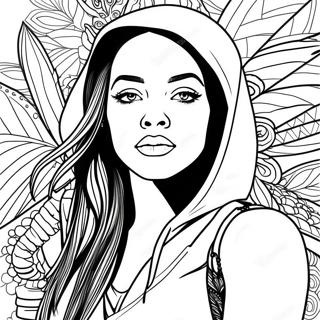 Page A Colorier Aaliyah 59876-49688