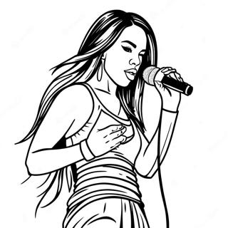 Page A Colorier Aaliyah En Concert 59877-49692