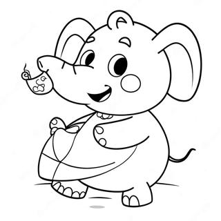 Page A Colorier Demily Lelephant Peppa Pig 59916-49724