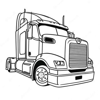 Page A Colorier Camion Semi Remorque 5994-4787