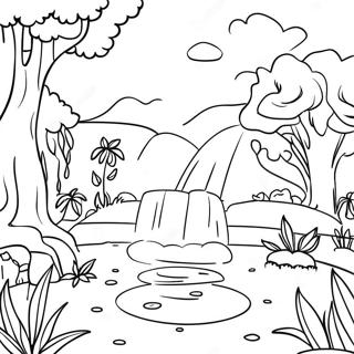 Garten De Banban 2 Pages À Colorier