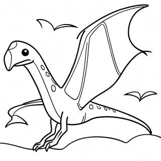 Pteranodon Pages À Colorier