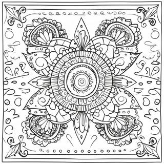 Bandana Pages À Colorier