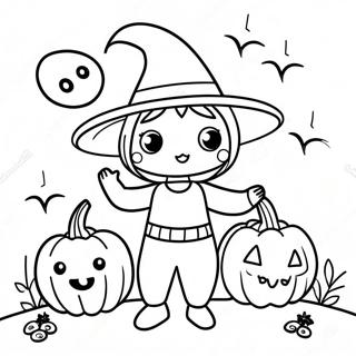 Page A Colorier Halloween Mignonne 60016-49811