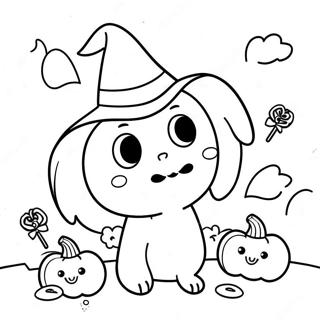 Page A Colorier Halloween Mignonne 60016-49812