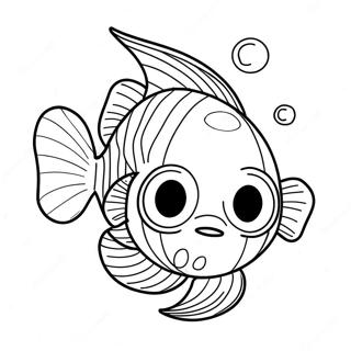 Page A Colorier Poisson Pout Pout 60046-49815