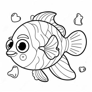 Page A Colorier Poisson Pout Pout Heureux 60047-49830