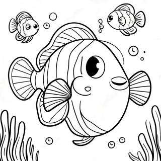 Page A Colorier Poisson Pout Pout Heureux 60047-49832