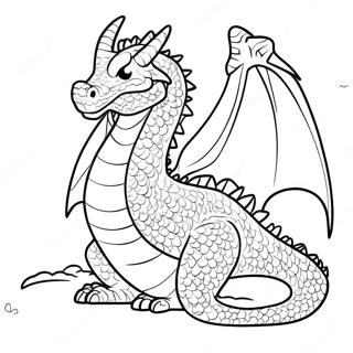 Dragon De La Terre Pages À Colorier