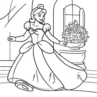 Page A Colorier Cendrillon Enchanteresse 60097-49872