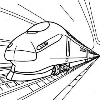 Page A Colorier Train A Grande Vitesse 60156-49920