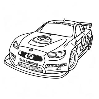 Page A Colorier Voiture De Course Kyle Larson 60226-49970