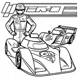 Page A Colorier Voiture De Course Kyle Larson 60226-49972