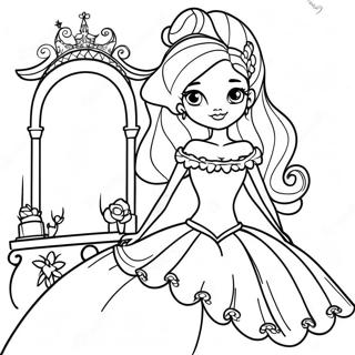 Cendrillon Ever After High Page A Colorier 6025-4814