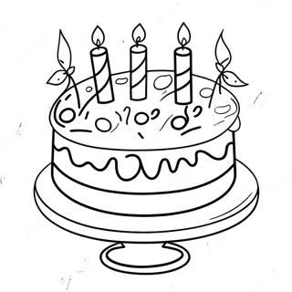 Page A Colorier Gateau Danniversaire Colore Pour Mamie 60277-50010