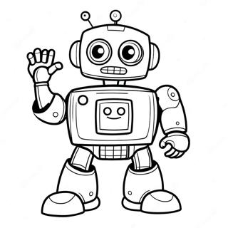 Robot Pj En Action Page A Colorier 60307-50033