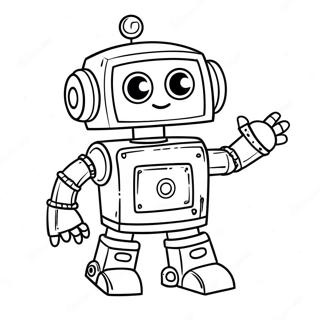 Robot Pj En Action Page A Colorier 60307-50034