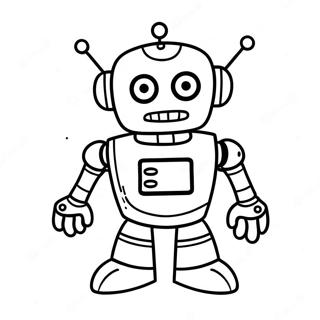 Robot Pj En Action Page A Colorier 60307-50035