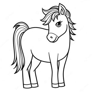 Poney Shetland Page A Colorier 60336-50055