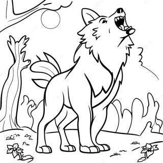 Page A Colorier Grand Mechant Loup 60406-50110