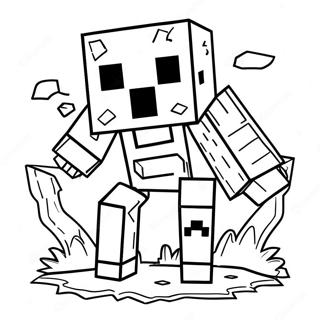 Page A Colorier De Ghast De Minecraft 60486-50180