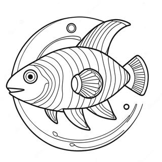 Page A Colorier Helicoprion 60526-50202