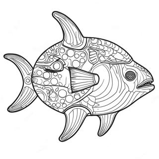 Page A Colorier Helicoprion 60526-50203