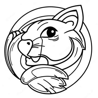 Logo Des Nittany Lions De Penn State Page A Colorier 60596-50264