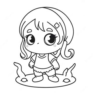 Horreur Chibi Pages À Colorier