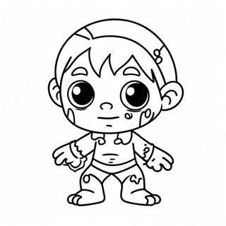 Horreur Chibi Pages À Colorier