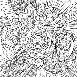 Page A Colorier Mandala Illusion Trippante 60706-50352