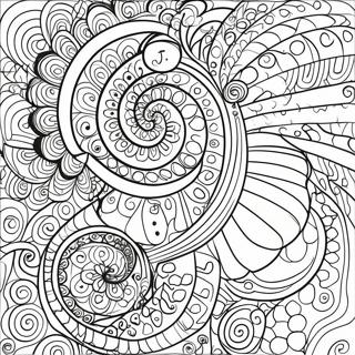 Page A Colorier Motifs Spirales Psychedeliques 60707-50353