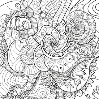 Page A Colorier Motifs Spirales Psychedeliques 60707-50355