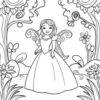 Page A Colorier Du Jardin Fantastique De Johanna Bradford 60747-50388