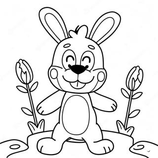 Page A Colorier Spring Bonnie 6074-4850