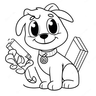 Page A Colorier Des Chiots Pound 60786-50414